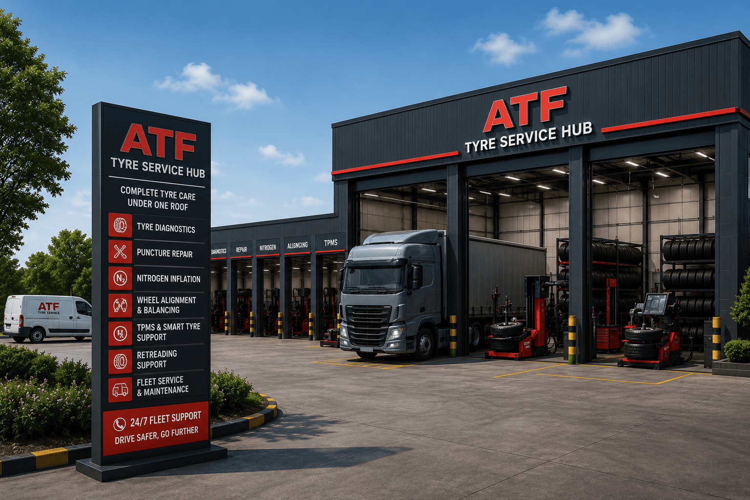 ATF Tyre Repair Service Hub