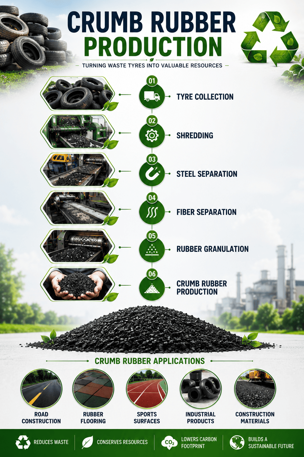 Crumb Rubber Production