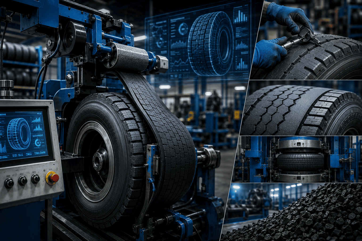 ATF tyre retreading factory